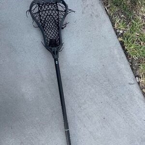Black Lacrosse Stick